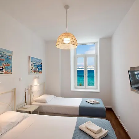 Tatil Evi Mykonos Old Harbor Front With Balcony Mykonos Town